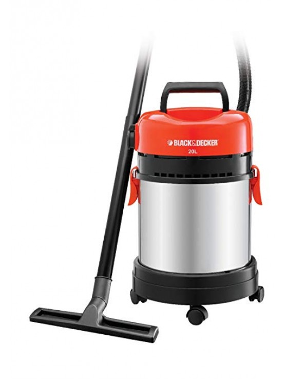 Black & Decker - Bidone Aspiratutto  Con Adattatore Elettroutensili